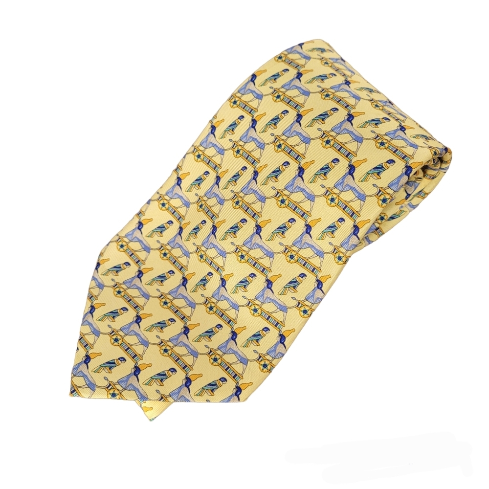 Metropolitan Museum of Art Egyptian silk necktie